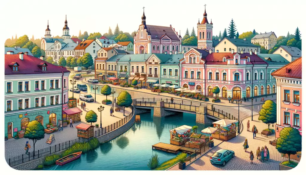 Мядель глазами ИИ GPT